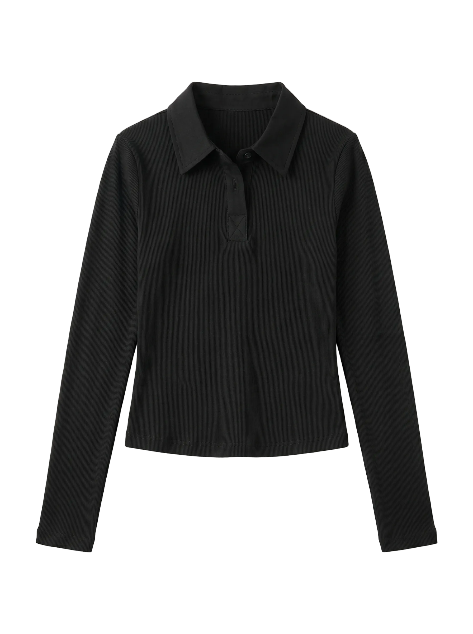 Polo Long Sleeve Top